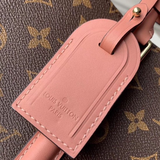 Replica Louis Vuitton Soufflot MM Monogram Canvas M44817 Pink