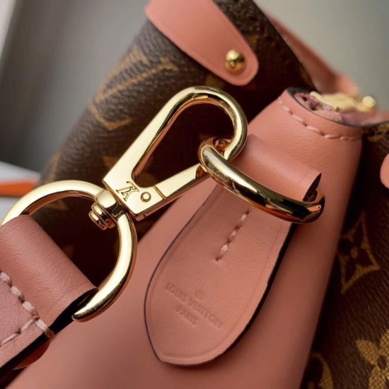 Replica Louis Vuitton Soufflot MM Monogram Canvas M44817 Pink