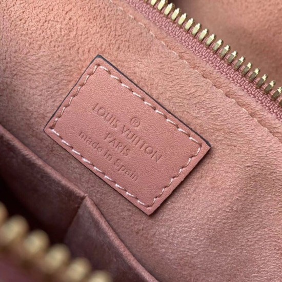 Replica Louis Vuitton Soufflot MM Monogram Canvas M44817 Pink