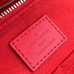 Replica Louis Vuitton Soufflot BB Monogram Canvas M44818 Red