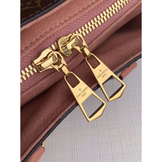 Replica Louis Vuitton Soufflot BB Monogram Canvas M44818 Pink