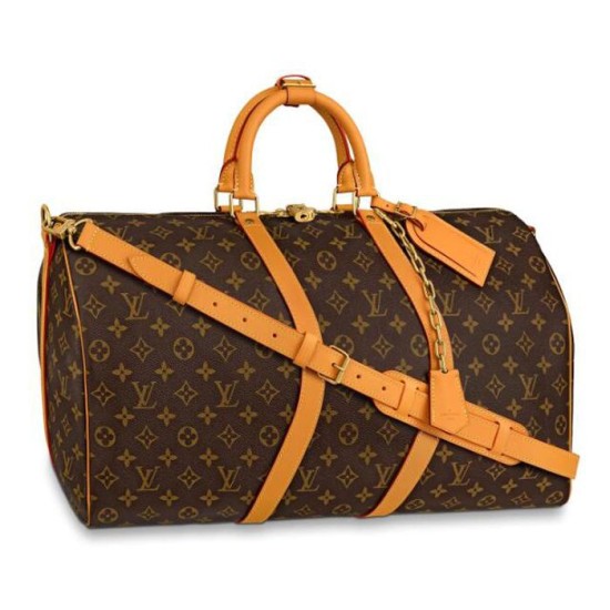 Replica Louis Vuitton Monogram Canvas Keepall Bandouliere 50 M44880