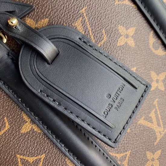 Replica Louis Vuitton Soufflot BB Monogram Canvas M44898 Black