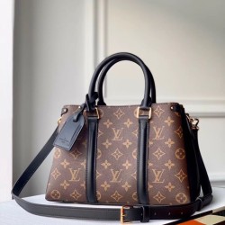 Replica Louis Vuitton Soufflot BB Monogram Canvas M44898 Black