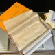 Replica Louis Vuitton Studdy Denim Monogram Shawl 140 M73699