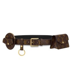 Replica Louis Vuitton Daily Multi Pocket 30mm Belt M0236Y Brown