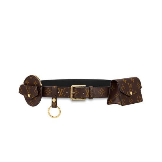 Replica Louis Vuitton Daily Multi Pocket 30mm Belt M0236Y Brown
