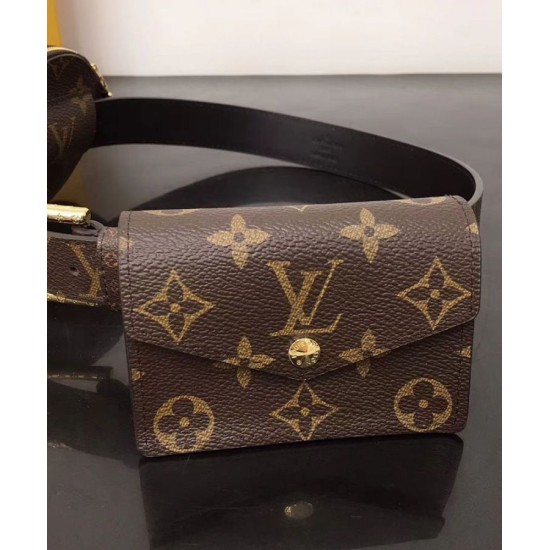 Replica Louis Vuitton Daily Multi Pocket 30mm Belt M0236Y Brown