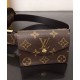 Replica Louis Vuitton Daily Multi Pocket 30mm Belt M0236Y Brown