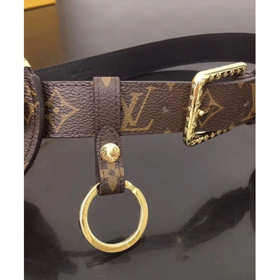 Replica Louis Vuitton Daily Multi Pocket 30mm Belt M0236Y Brown