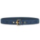 Replica Louis Vuitton Signature 35mm Belt Monogram Denim M0175Q