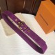 Replica Louis Vuitton Signature 35mm Belt Monogram Denim M0177Q