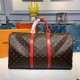 Fake Louis Vuitton Keepall Bandouliere 50 Monogram Red M44740 Replica Replica Louis Vuitton Keepall Bandouliere 50 Monogram Red M44740