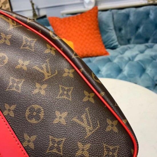 Fake Louis Vuitton Keepall Bandouliere 50 Monogram Red M44740 Replica Replica Louis Vuitton Keepall Bandouliere 50 Monogram Red M44740