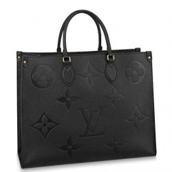 Replica Louis Vuitton Onthego GM Bag Monogram Empreinte Giant M44925