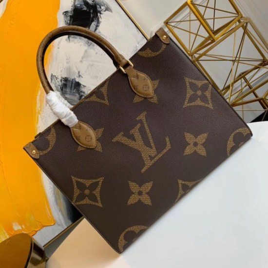 Replica Louis Vuitton Onthego MM Bag Monogram Reverse M45039