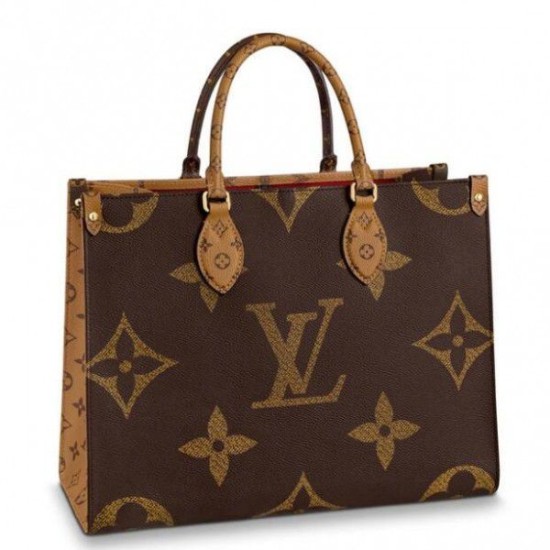 Replica Louis Vuitton Onthego MM Bag Monogram Reverse M45039