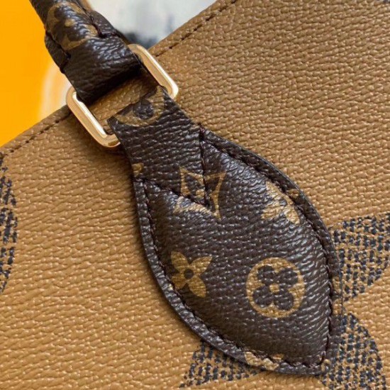 Replica Louis Vuitton Onthego MM Bag Monogram Reverse M45039
