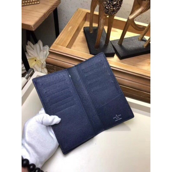 Replica Louis Vuitton Brazza Wallet Epi LV Circle M63511