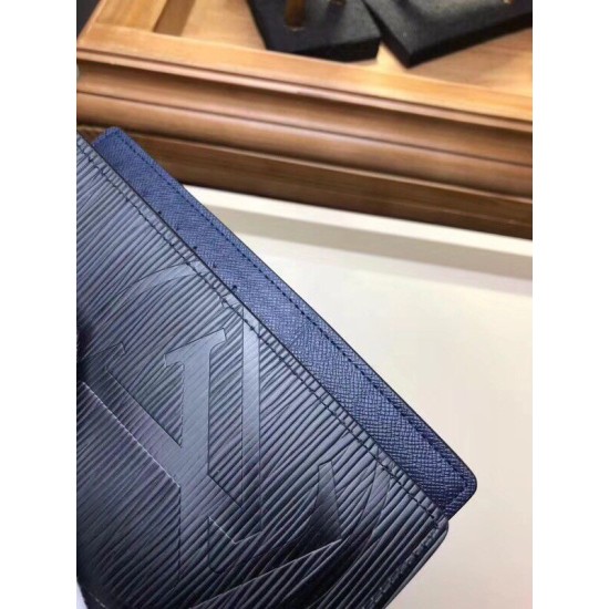 Replica Louis Vuitton Brazza Wallet Epi LV Circle M63511