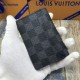 Replica Louis Vuitton Pocket Organiser Damier Graphite N63143