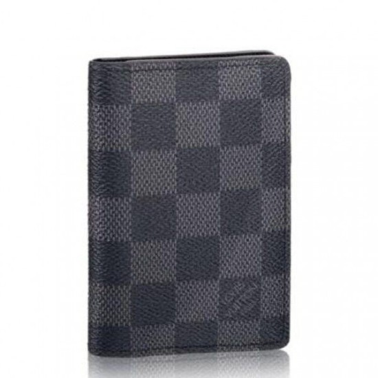 Replica Louis Vuitton Pocket Organiser Damier Graphite N63143