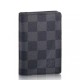 Replica Louis Vuitton Pocket Organiser Damier Graphite N63143