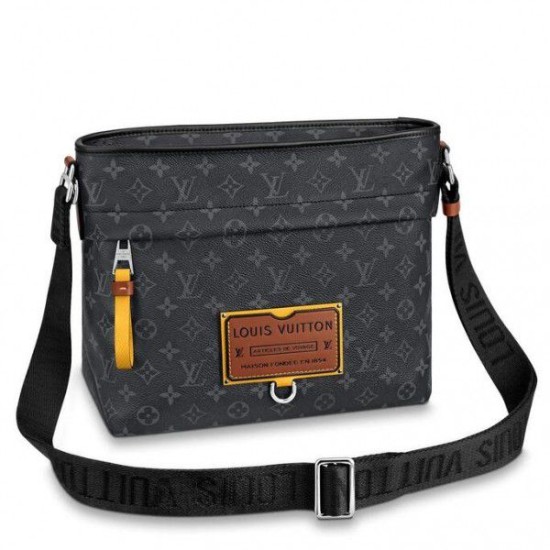 Replica Louis Vuitton Besace Zippee Monogram Eclipse M45216