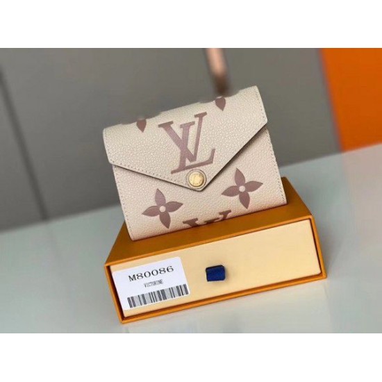 Fake Louis Vuitton Victorine Wallet Monogram Empreinte M80086 Replica
