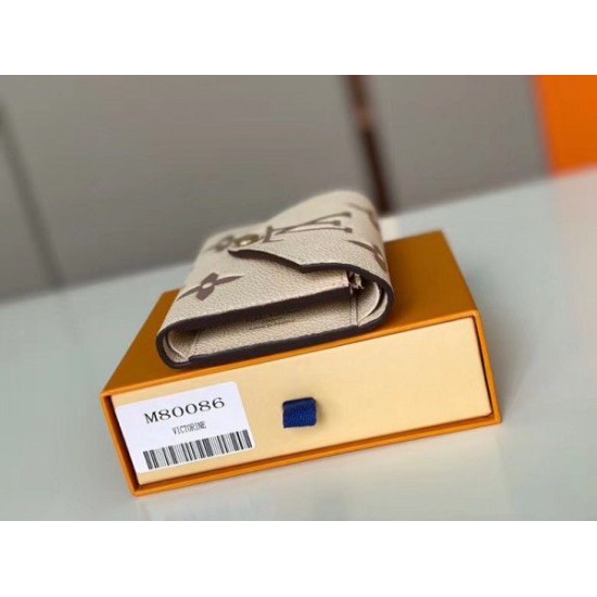 Fake Louis Vuitton Victorine Wallet Monogram Empreinte M80086 Replica