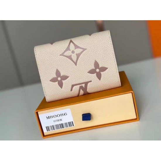 Fake Louis Vuitton Victorine Wallet Monogram Empreinte M80086 Replica