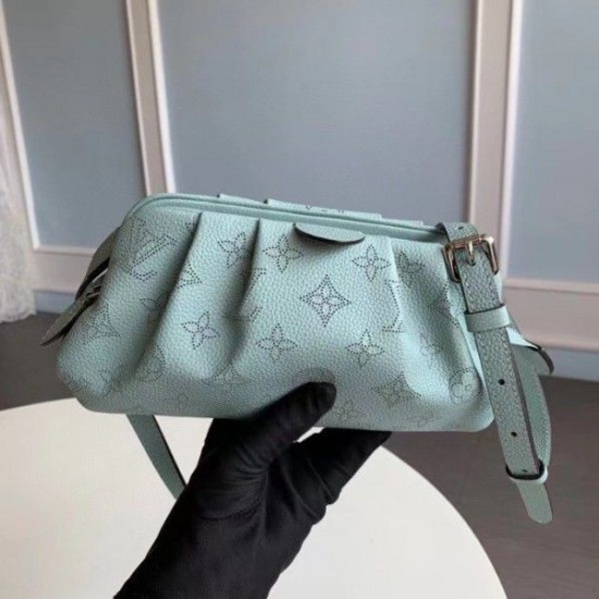 Fake Louis Vuitton Scala Mini Pouch Mahina Leather M80094 Replica