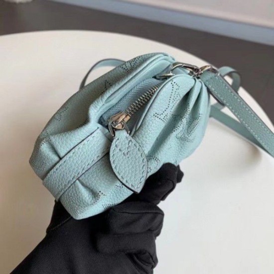 Fake Louis Vuitton Scala Mini Pouch Mahina Leather M80094 Replica