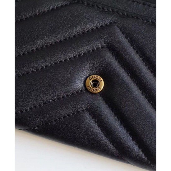 Fake Gucci GG Marmont continental wallet 443436 Replica Replica Gucci GG Marmont continental wallet 443436