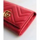 Fake Gucci GG Marmont continental wallet 443436 Red Replica Replica Gucci GG Marmont continental wallet 443436 Red