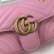 Replica Gucci GG Marmont Matelassé Mini Bag 446744 Pink Fake Gucci GG Marmont Matelassé Mini Bag 446744 Pink Replica