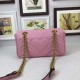 Replica Gucci GG Marmont Matelassé Mini Bag 446744 Pink Fake Gucci GG Marmont Matelassé Mini Bag 446744 Pink Replica