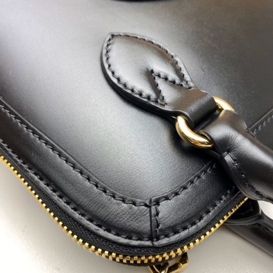 Fake Gucci 1955 Horsebit Small Top Handle Bag 621220 Black Replica Replica Gucci 1955 Horsebit Small Top Handle Bag 621220 Black