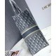 Replica Christian Dior Book Tote With Dior Oblique Embroidery Gray Replica Christian Dior Book Tote With Dior Oblique Embroidery Gray