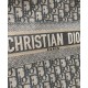 Replica Christian Dior Small Book Tote With Dior Oblique Embroidery Gray Fake Christian Dior Small Book Tote With Dior Oblique Embroidery Gray Replica