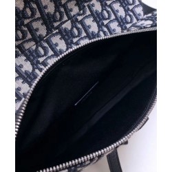Fake Christian Dior Oblique Saddle Bag Dark Blue Replica Replica Christian Dior Oblique Saddle Bag Dark Blue