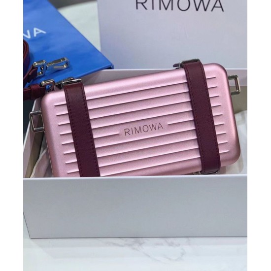 Replica Christian Dior And Rimowa Aluminum Personal Clutch On Strap Pink Replica Christian Dior And Rimowa Aluminum Personal Clutch On Strap Pink