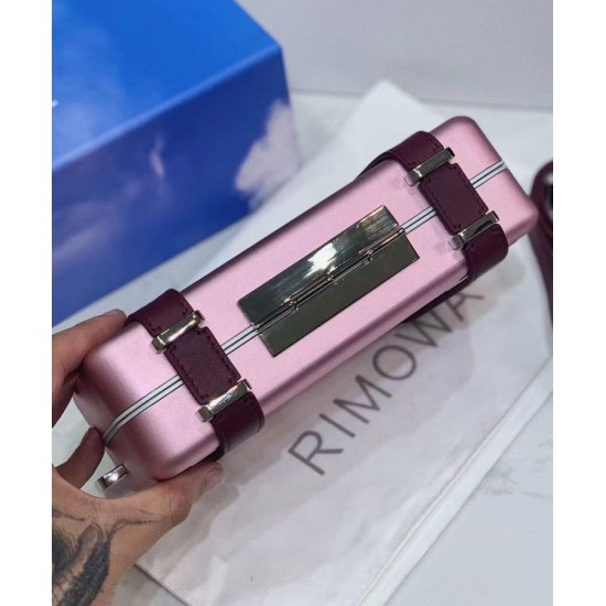 Replica Christian Dior And Rimowa Aluminum Personal Clutch On Strap Pink Replica Christian Dior And Rimowa Aluminum Personal Clutch On Strap Pink