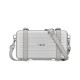 Replica Christian Dior And Rimowa Aluminum Personal Clutch On Strap Silver Fake Christian Dior And Rimowa Aluminum Personal Clutch On Strap Silver Replica