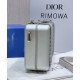 Replica Christian Dior And Rimowa Aluminum Personal Clutch On Strap Silver Fake Christian Dior And Rimowa Aluminum Personal Clutch On Strap Silver Replica