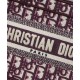 Fake Christian Dior Mini Book Tote Original Dior Oblique Embroidered Canvas Bag Red Replica Replica Christian Dior Mini Book Tote Original Dior Oblique Embroidered Canvas Bag Red