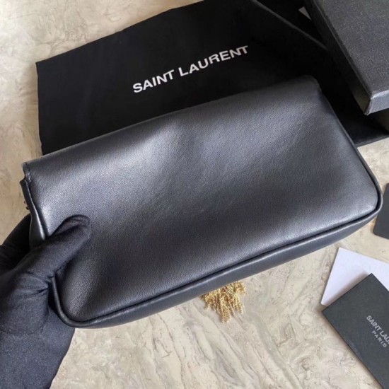 Replica YSL Saint Laurent kate 99 Tassel Bag Black Replica YSL Saint Laurent kate 99 Tassel Bag Black