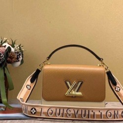 Replica Louis Vuitton Twist Strap MM Bag Epi Leather M55677