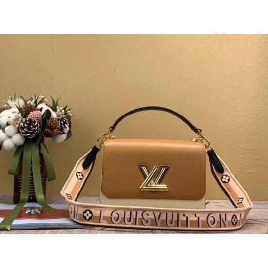 Replica Louis Vuitton Twist Strap MM Bag Epi Leather M55677