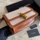 Fake YSL Saint Laurent Carre Satchel Smooth Leather Bag Replica